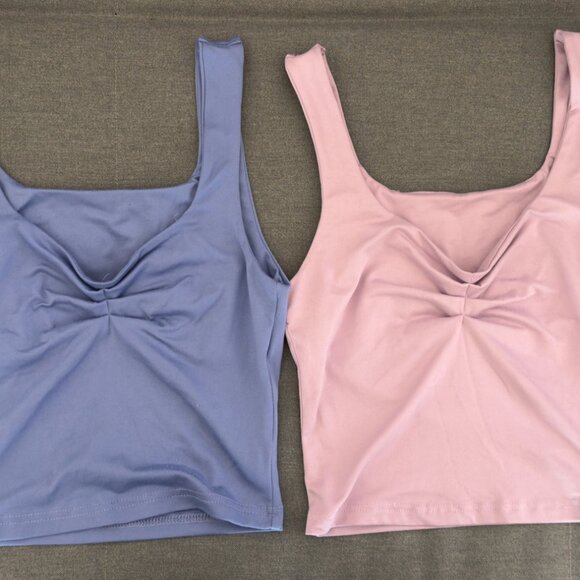 Tops - Duo Casual Lilac/Blue and Pink/Purple top set